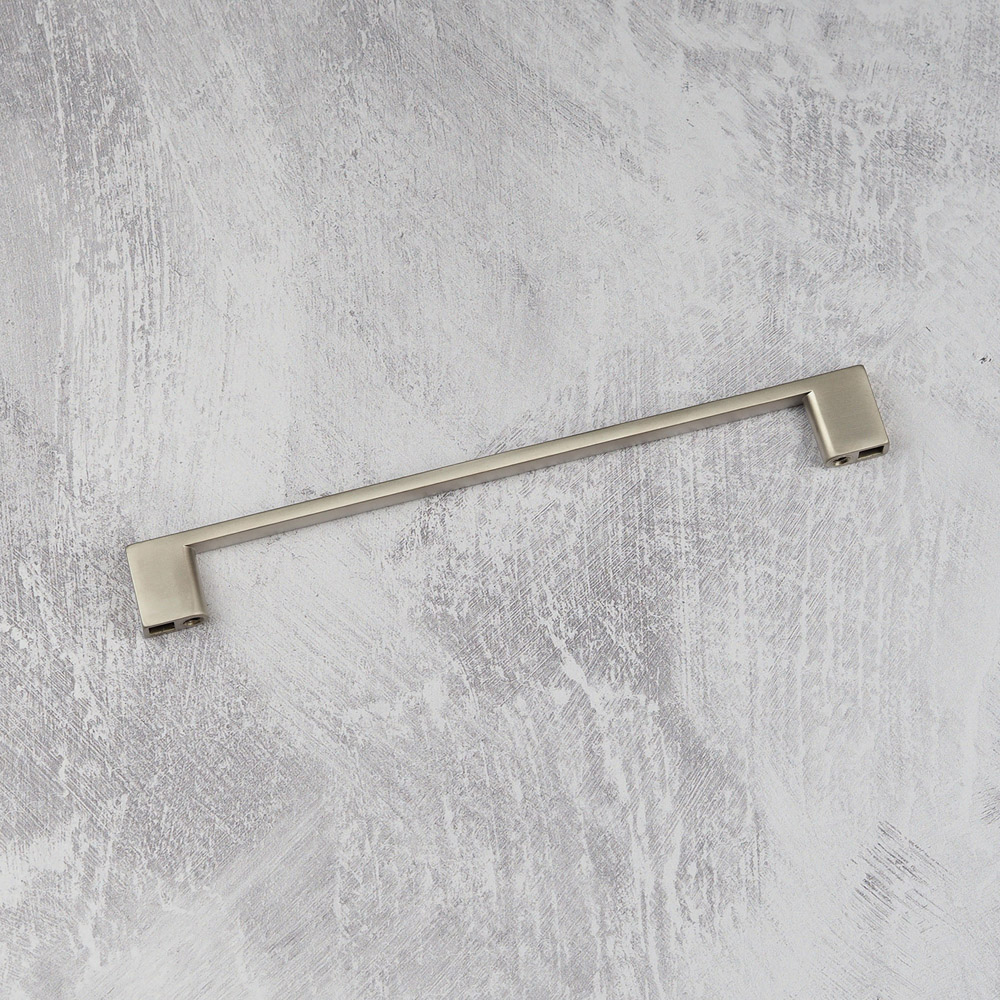 Handle & Home Matt Nickel Square D Handle 160mm Image 5