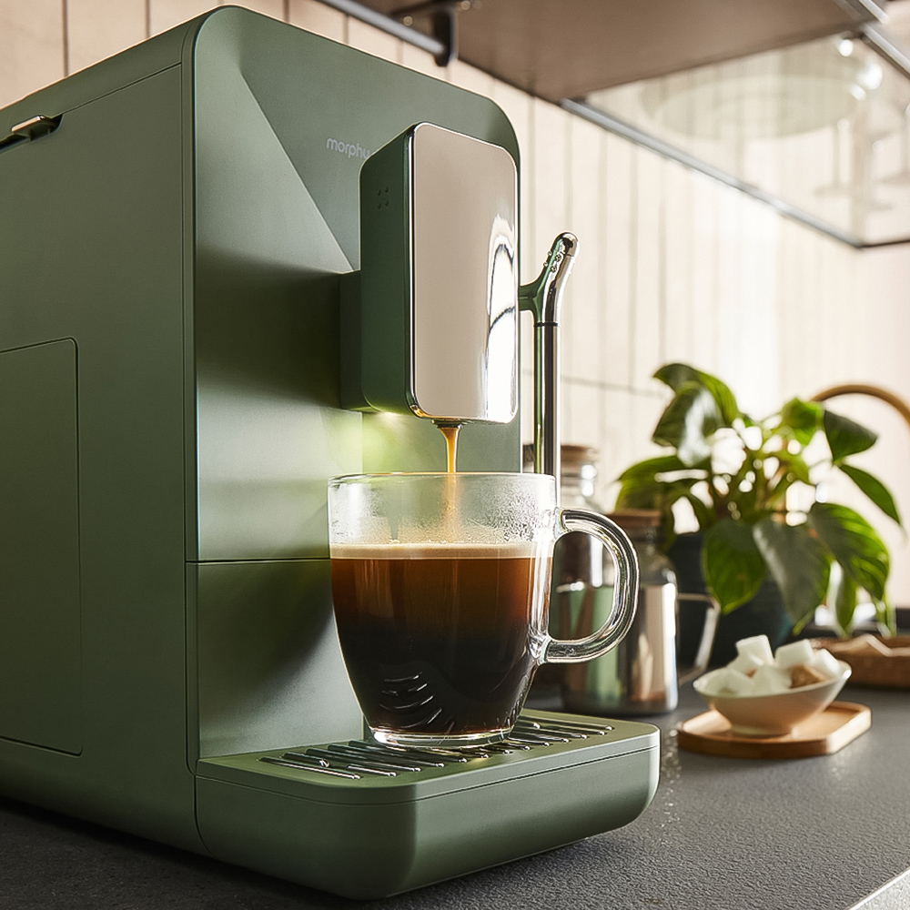 Morphy Richards Roava Grind and Sip 173502 Olivine 1.5L Fully Automatic Coffee Machine Image 2