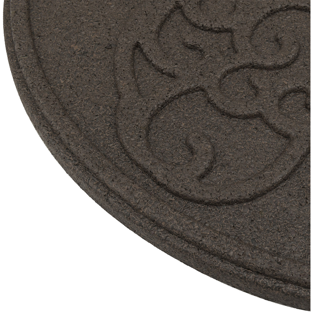 Nicoman Brown Butterfly Reversible Garden Stepping Stone 46cm 4 Pack Image 3