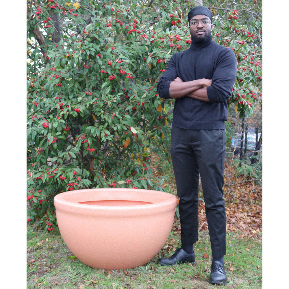 Trifibre Hampton Terracotta Low Bowl Planter 46 x 88cm Image 5