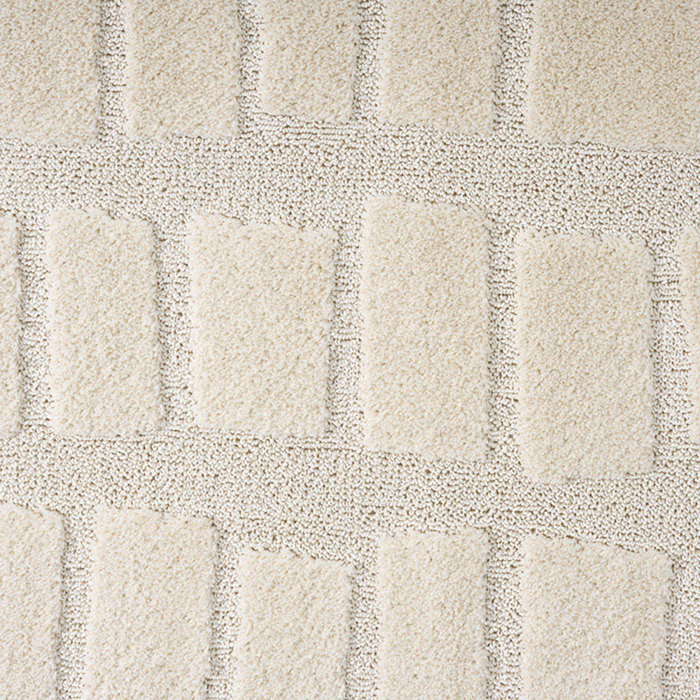 Desire Rugs Isabella Cream Embossed Cobble Rug 60 x 220cm Image 5