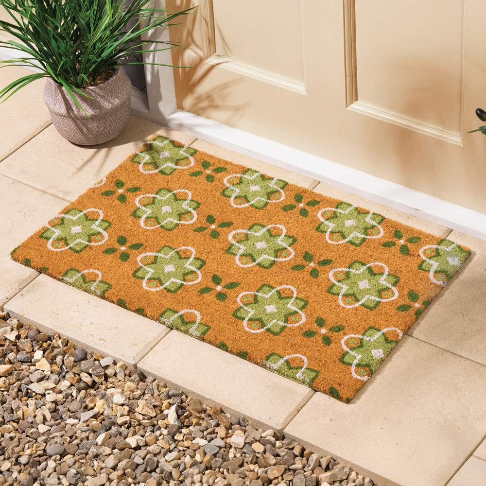 Large Printed Coir Mat Image 6
