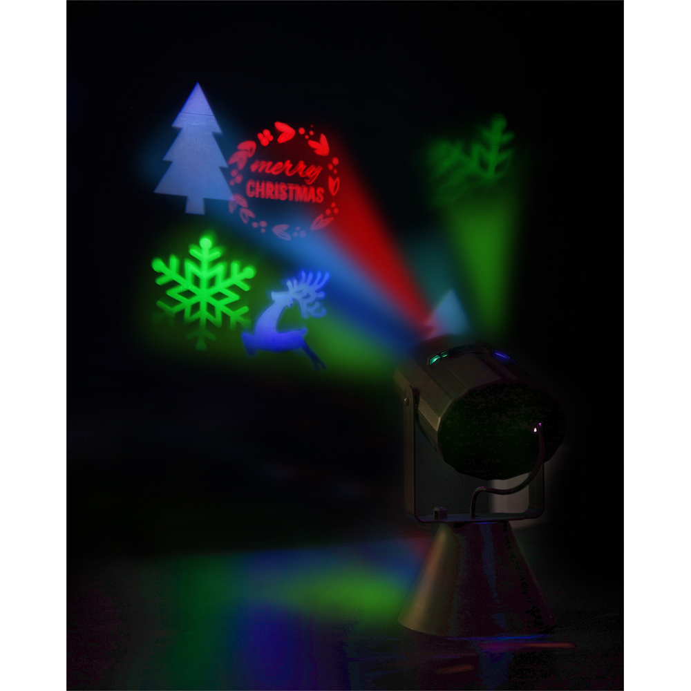 Xmas Haus 4 Slide Projector Light Image 7