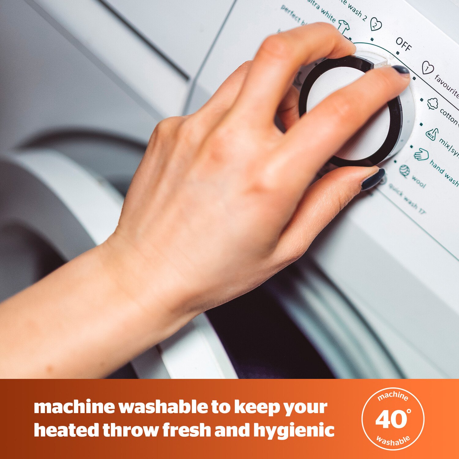 Silentnight Super Cosy Heated Throw Grey Image 6