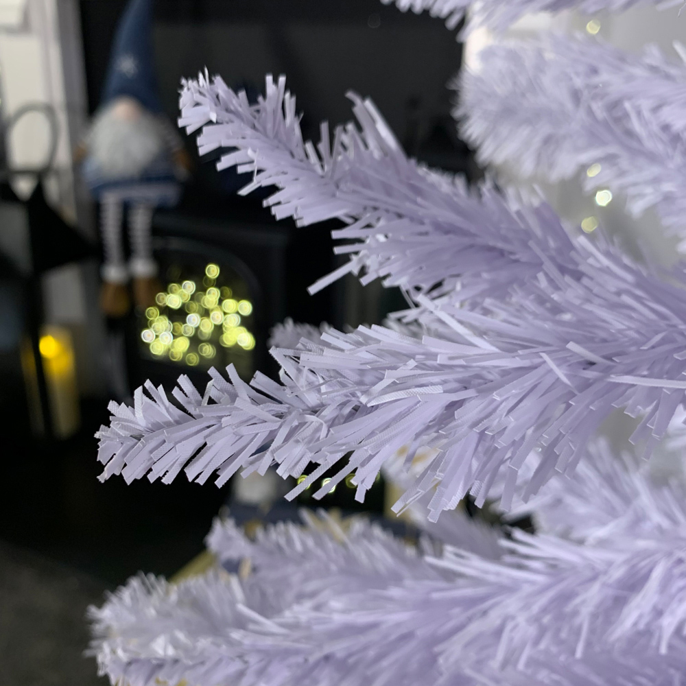 Samuel Alexander White Pencil Pine Artificial Christmas Tree with 321 Tips 6ft Image 3