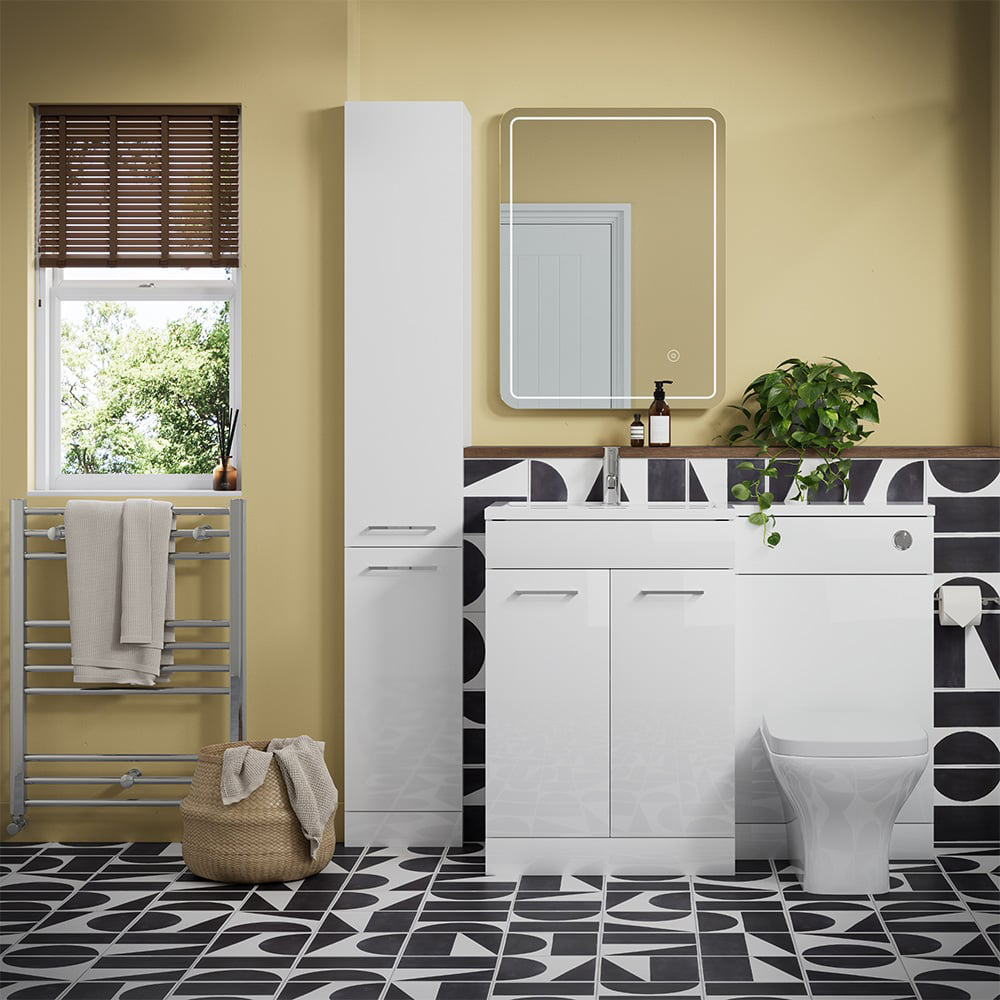 Bathstore Newton Chrome Basin Mixer with Waste Image 2