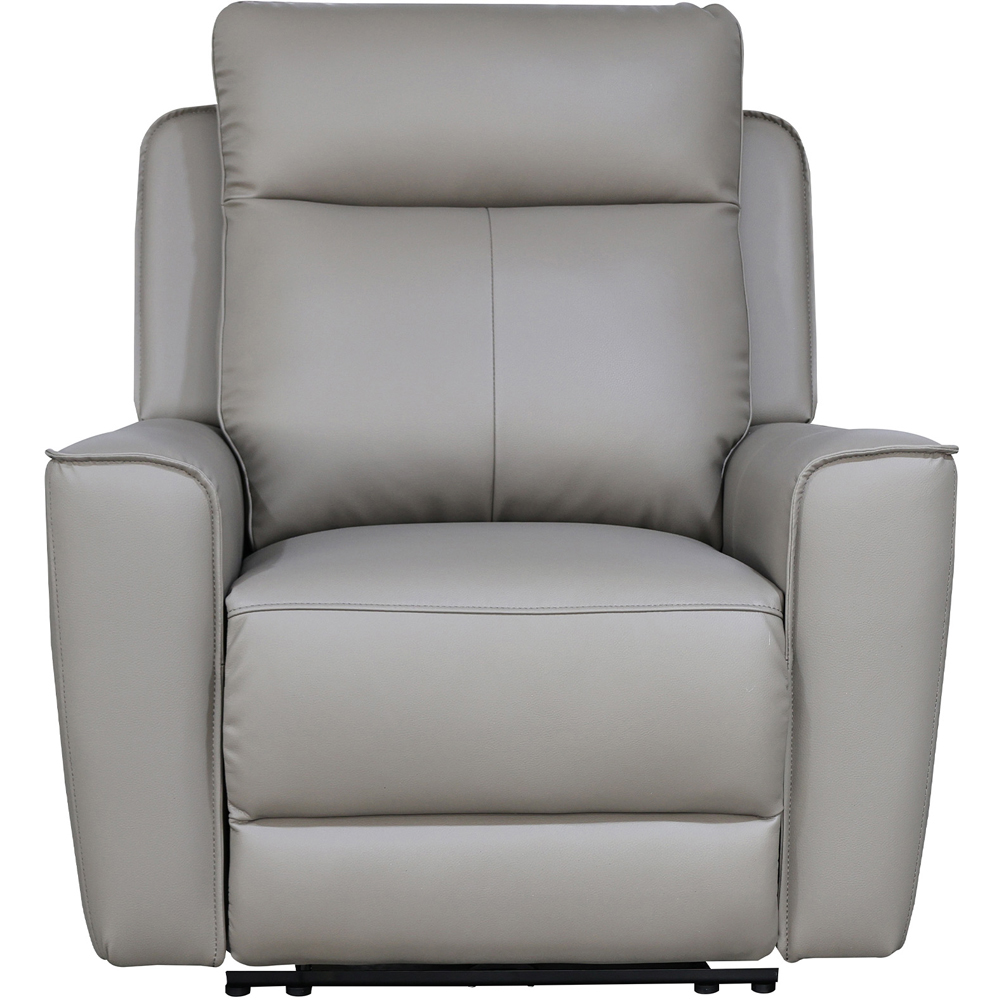 Aspire Elmhurst Elephant Leather 5 Seater Power Recliner Sofa Set Image 7