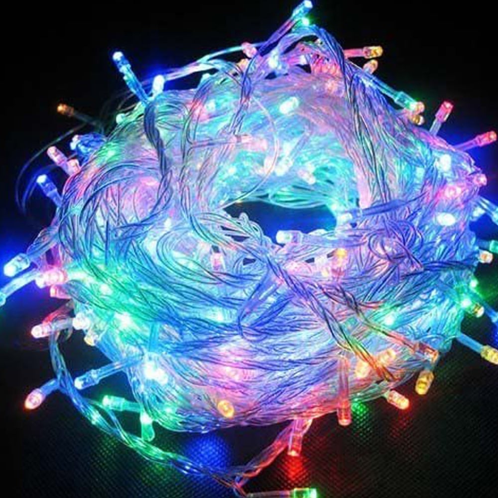 Best Artificial 500 Multicoloured LED Clear String Light Image 1