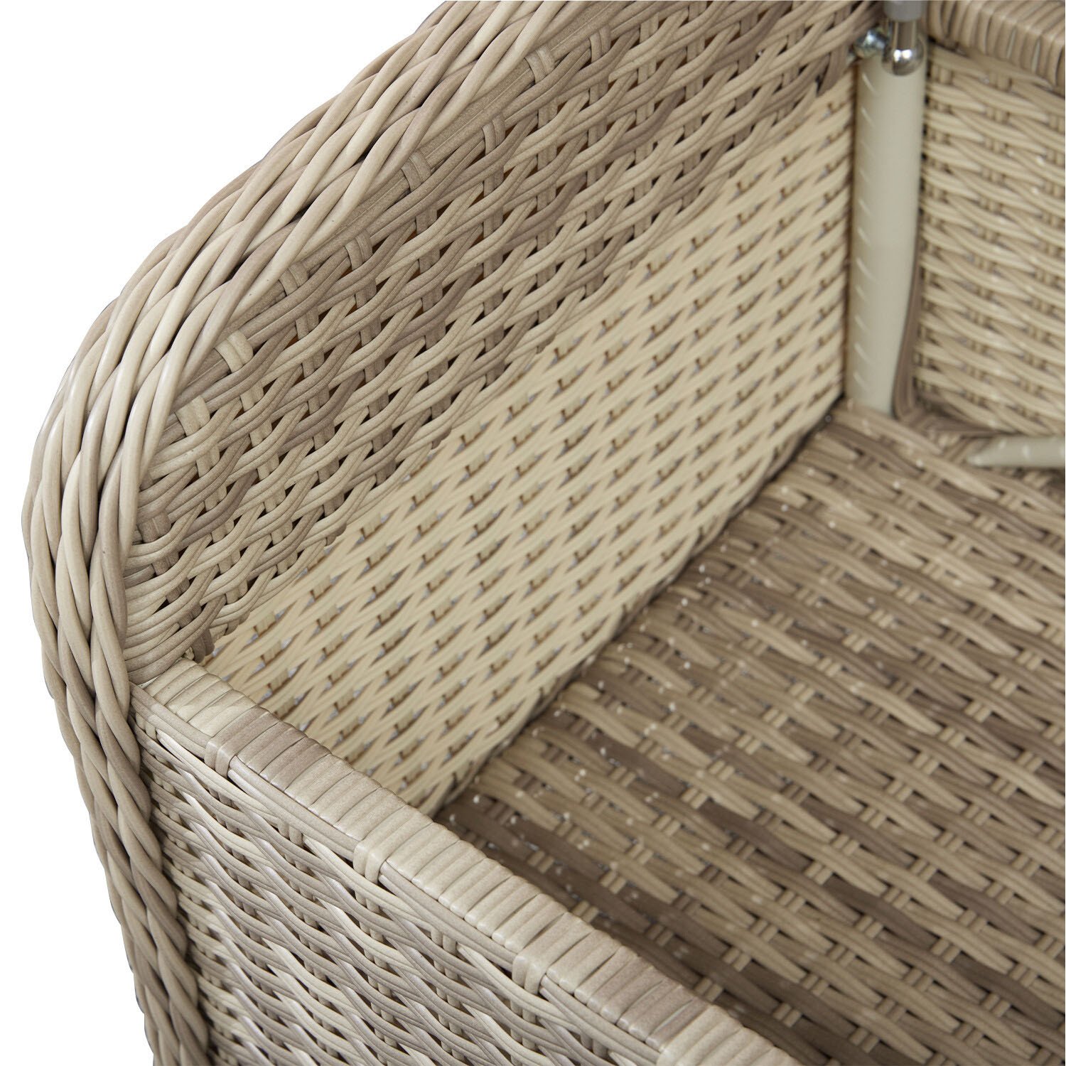 Malay Deluxe Cambridge Natural Bench Image 4