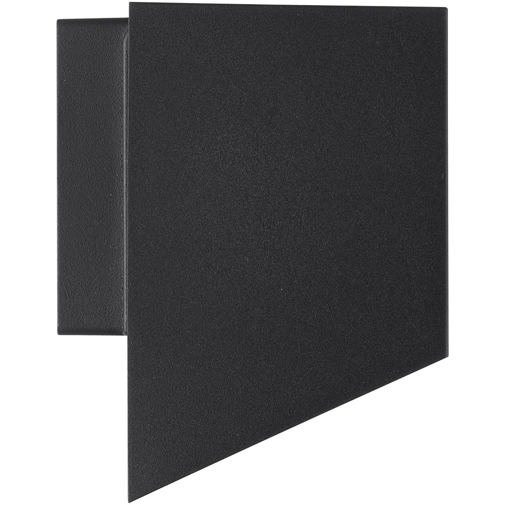 Nordlux Nico Square 12 Black Outdoor Wall Light Image 5