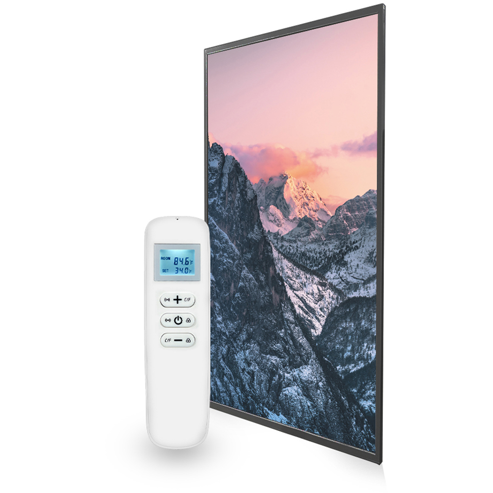 Mirrorstone Nexus Valley at Dusk Image Wi-Fi Infrared Heating Panel 700W 595 x 1195mm Image 3