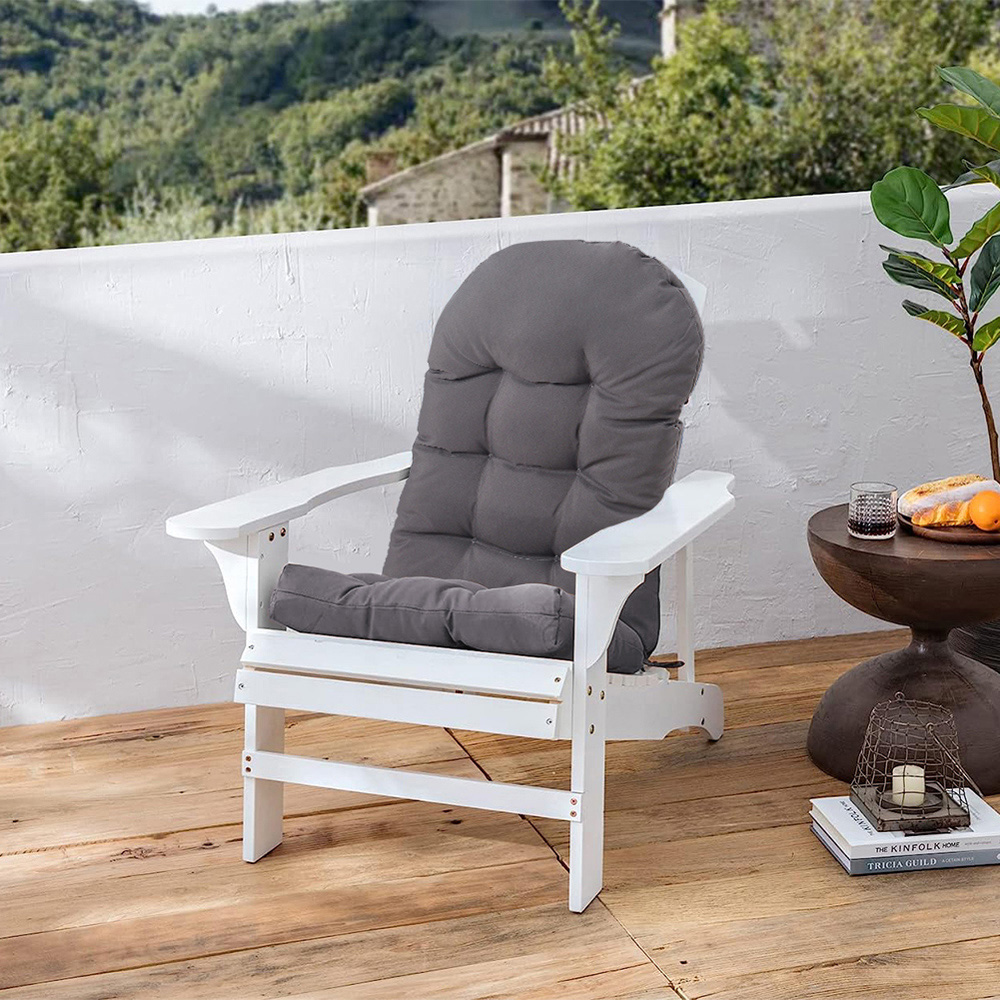 Living and Home Outdoor Waterproof Tufted Swing Seat Cushion Image 6