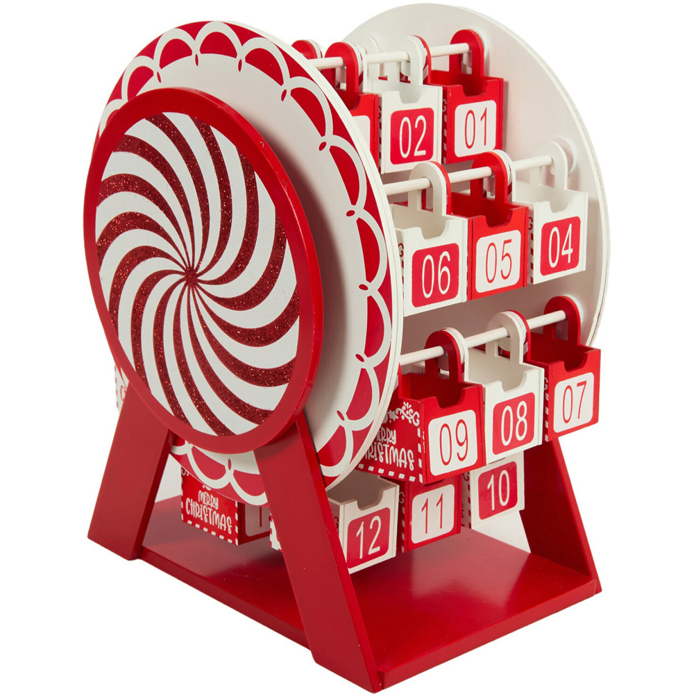 Candy Cane Ferris Wheel Advent Calendar Image 4