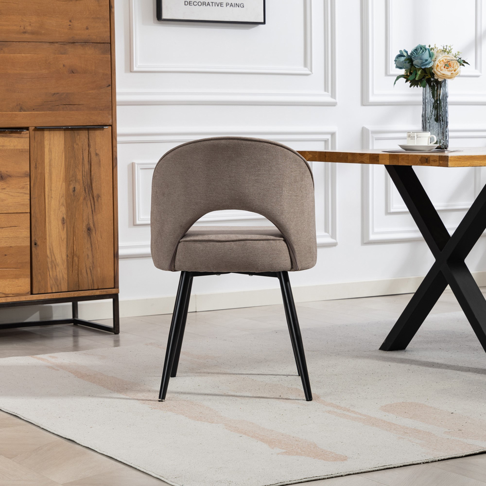 Artemis Home Ashley Set of 2 Brown Dining Chairs Image 6