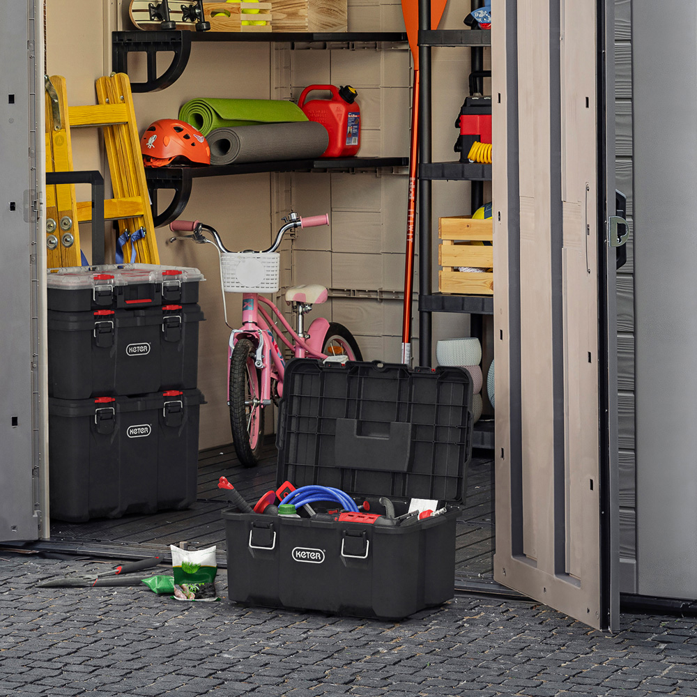 Keter Stack n Roll Storage Toolbox Image 2