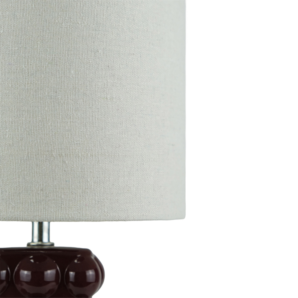 Giselle Table Lamp Burgundy Image 4