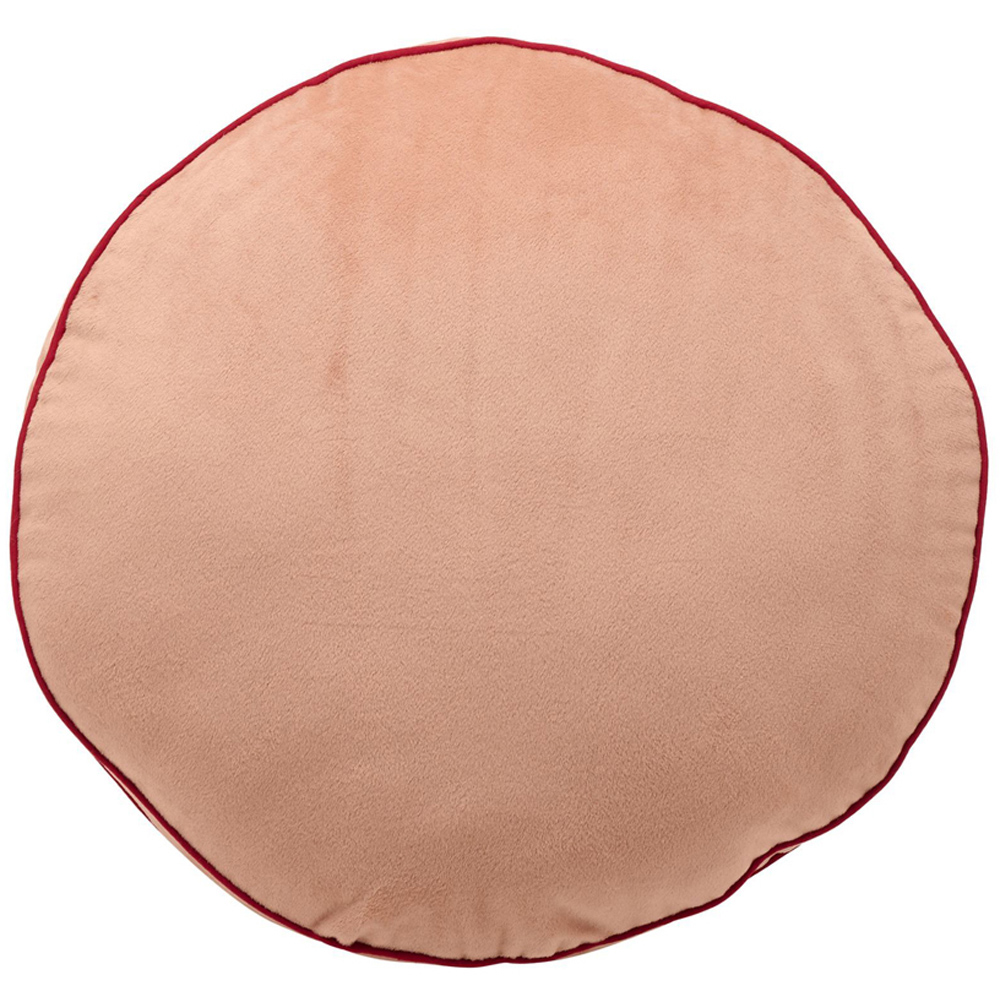 The Christmas Gift Co Gingerbread Man Round Cushion 40cm Image 2