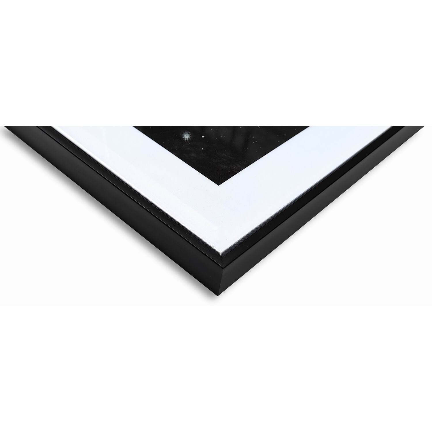 Astronaut Framed Wall Art Black Image 4