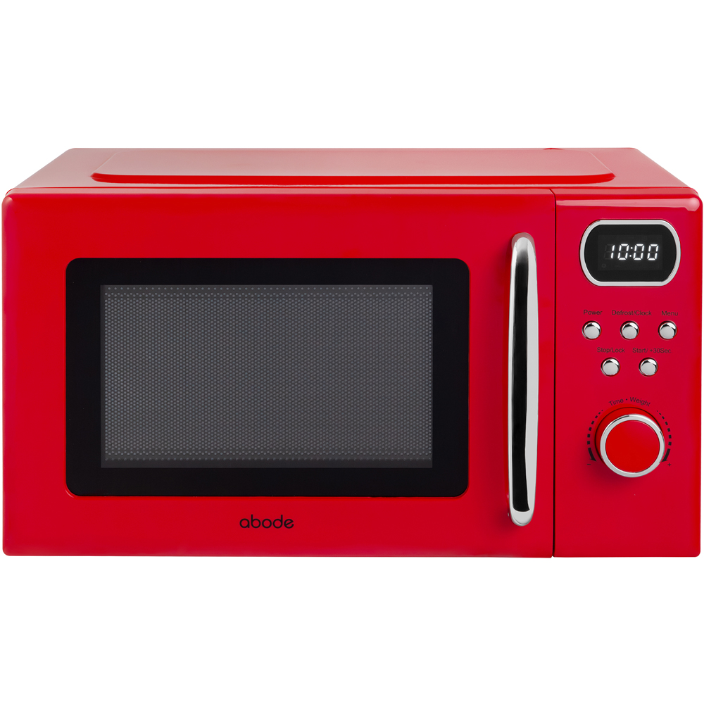Abode AMD2004R01 Red Digital Microwave 800W 20L Image 2