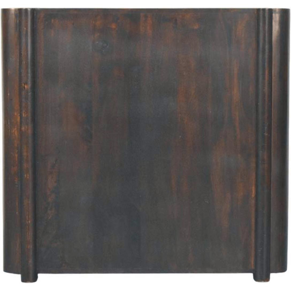 Artisan Furniture Havana Brown 3 Drawer Solid Wood Weave Chest of Drawers Image 6