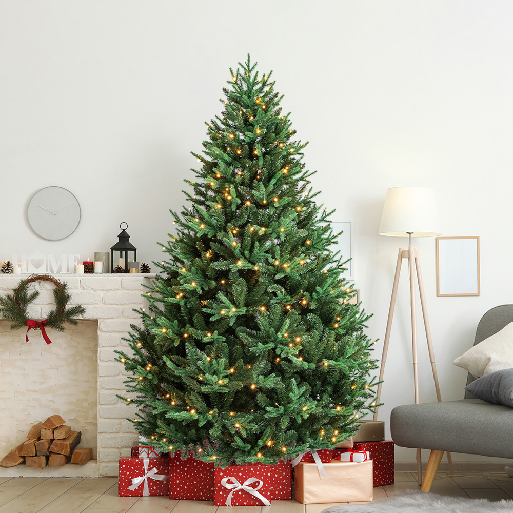 Evergreen Classics Augusta Pine Premium Artificial Christmas Tree 7ft Image 2