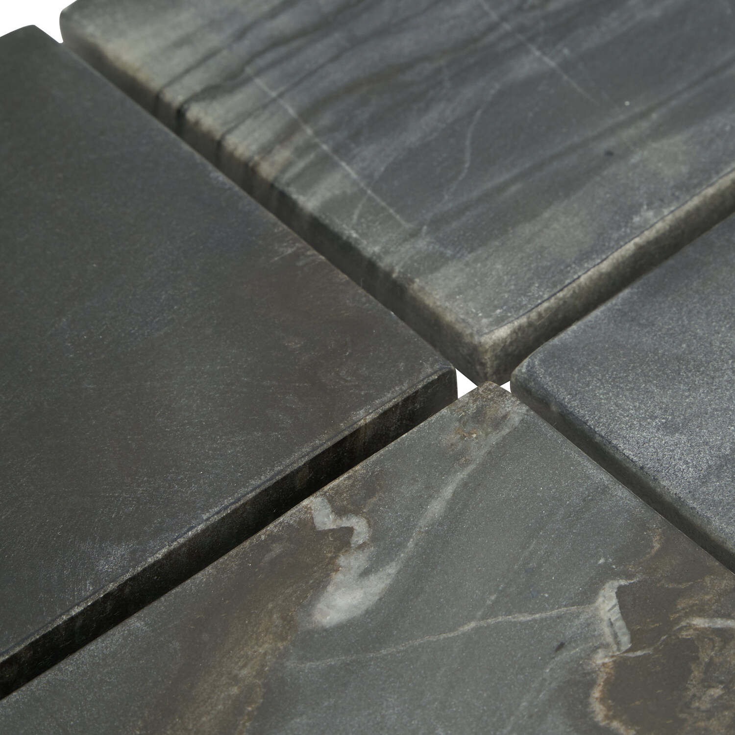 Grey Marble Square Coaster Image 4