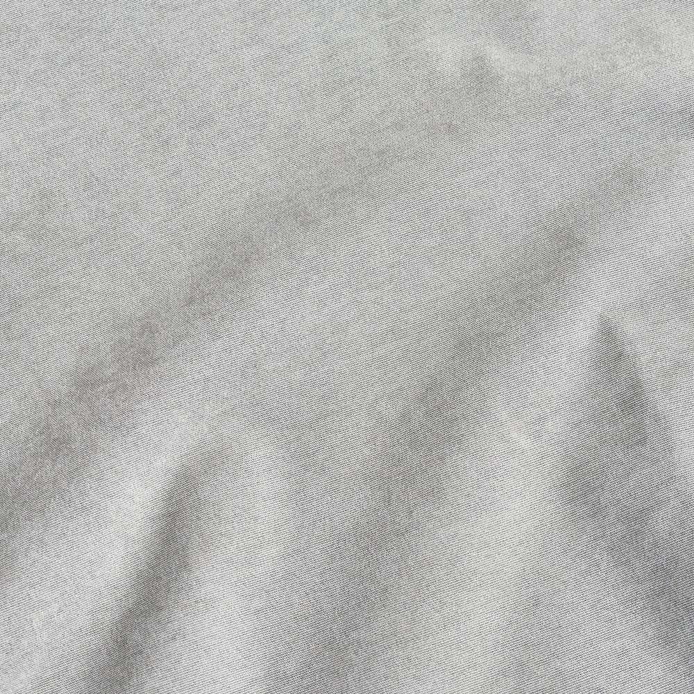 Alan Symonds Silver Chenille Blackout Ring Top Eyelet Curtains 117 x 137cm Image 5