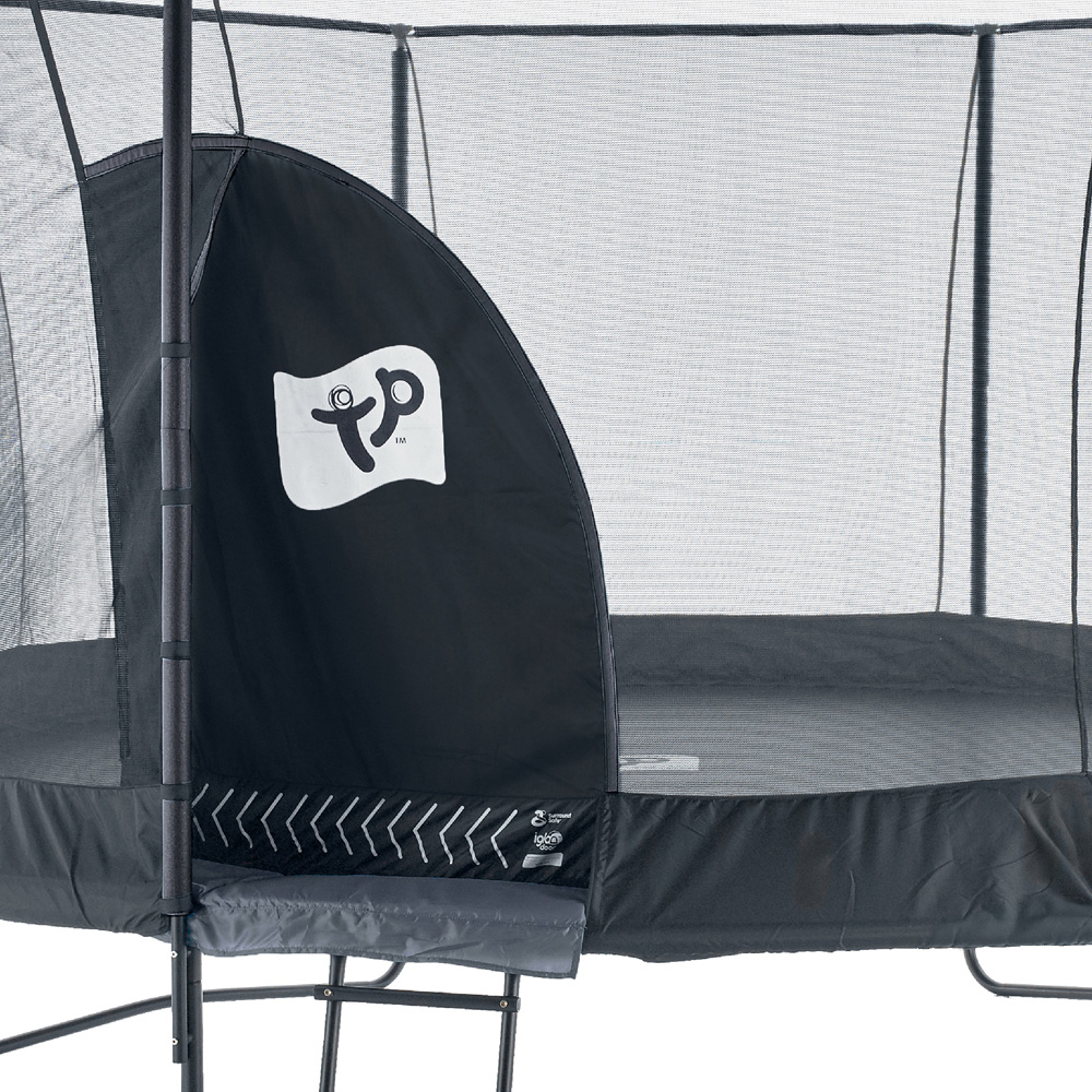 TP Genius Kids 14ft Round Trampoline with SurroundSafe Enclosure Image 5