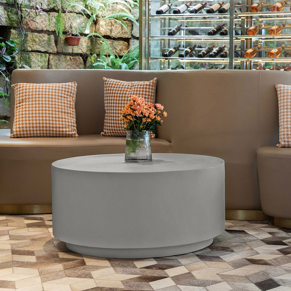 Elementi Rome Space Grey GRC Coffee Table Image 4