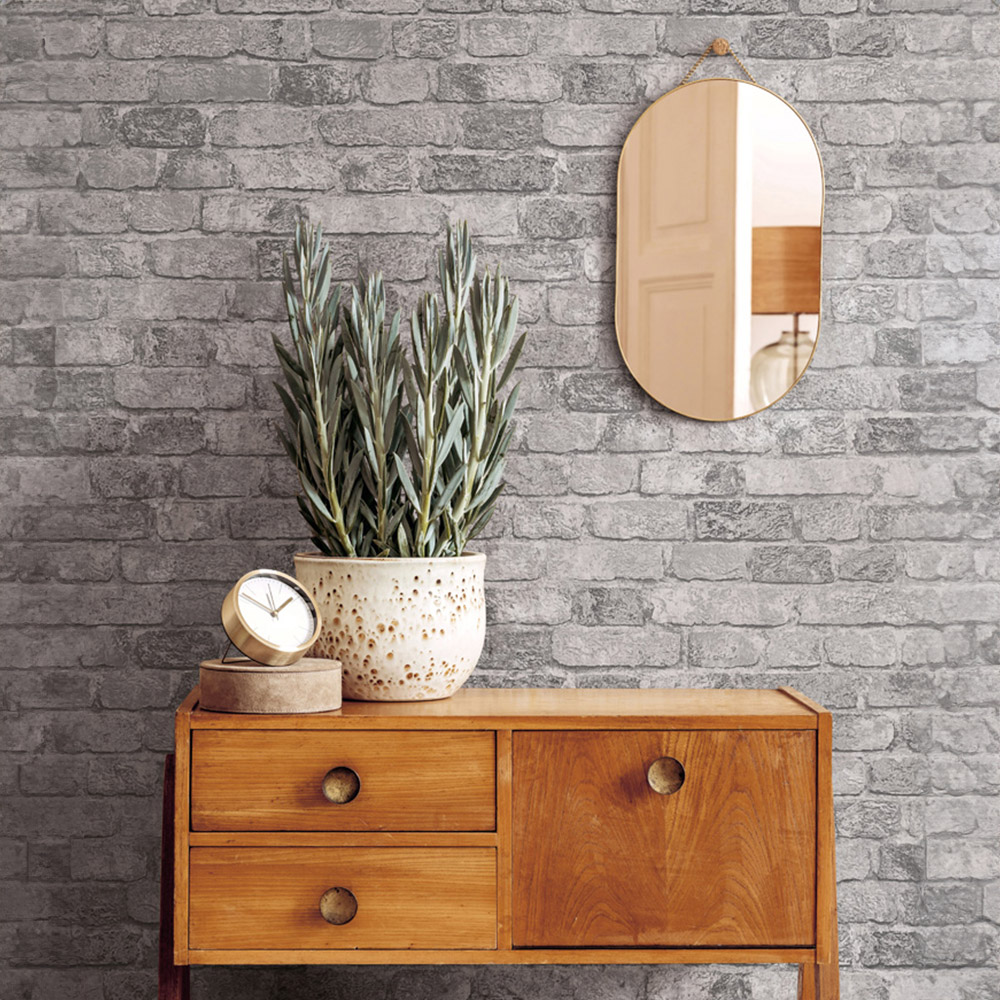 Galerie Industrial Effects Sand Light Grey Wallpaper Image 4