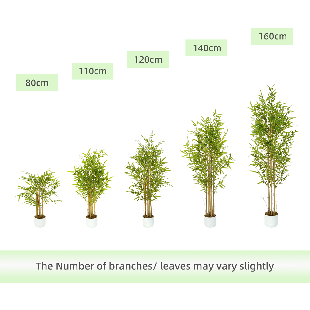 Bamboo Tree Indoor Artificial Plant 160cm Image 4