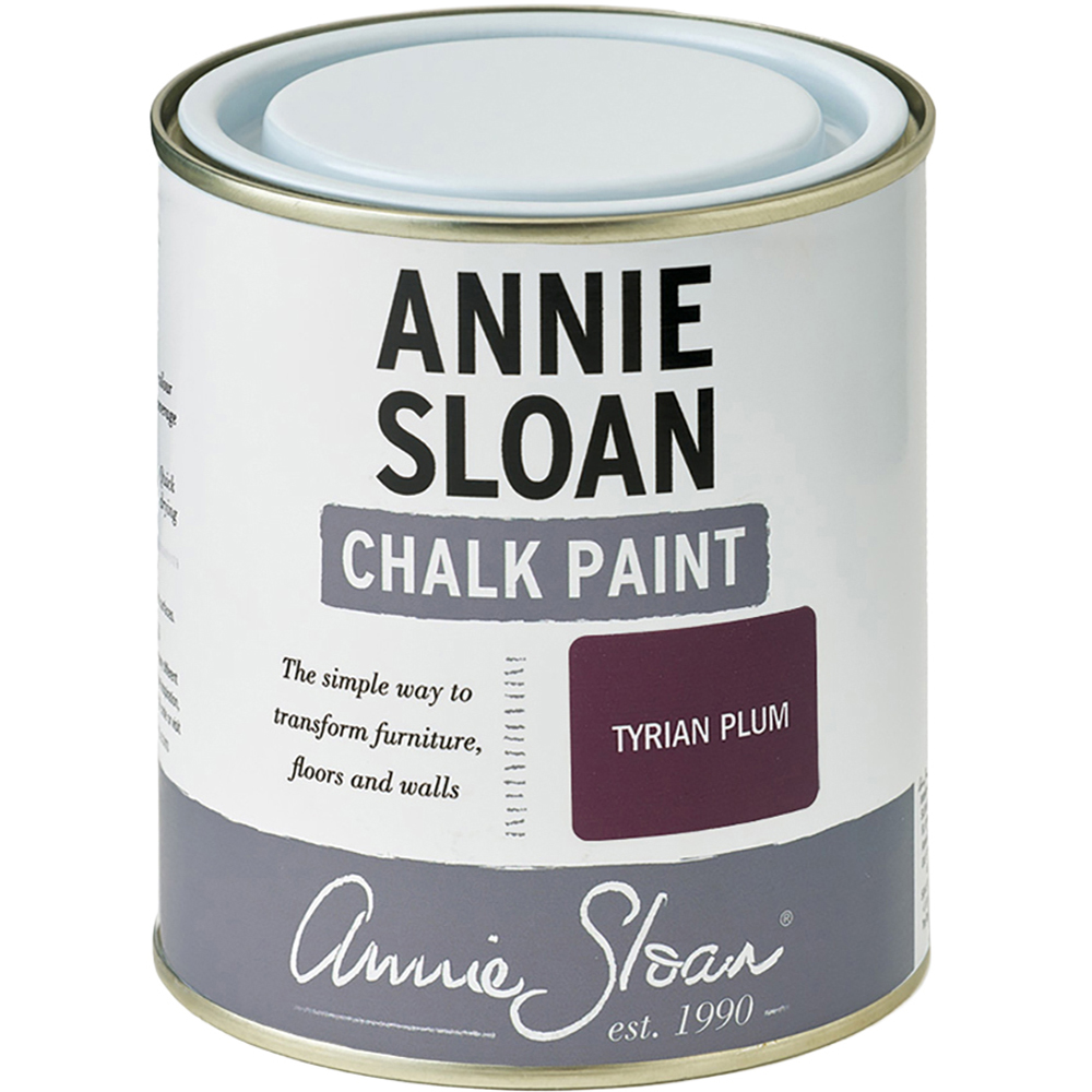 Annie Sloan Tyrian Plum Matt Chalk Paint 500ml Image 2