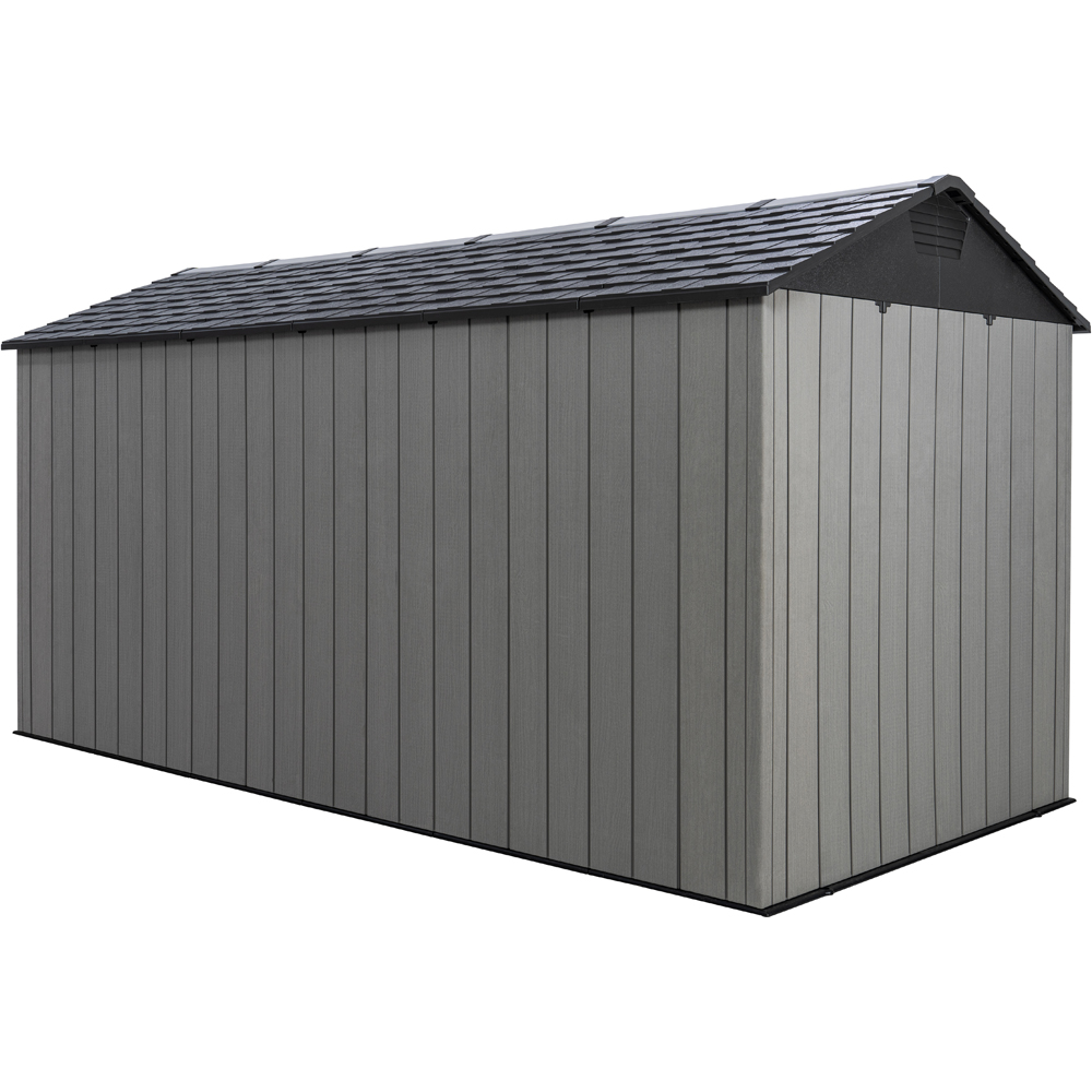Lifetime Products 14 x 7ft Double Door Side Entry Garden Storage Shed Image 3