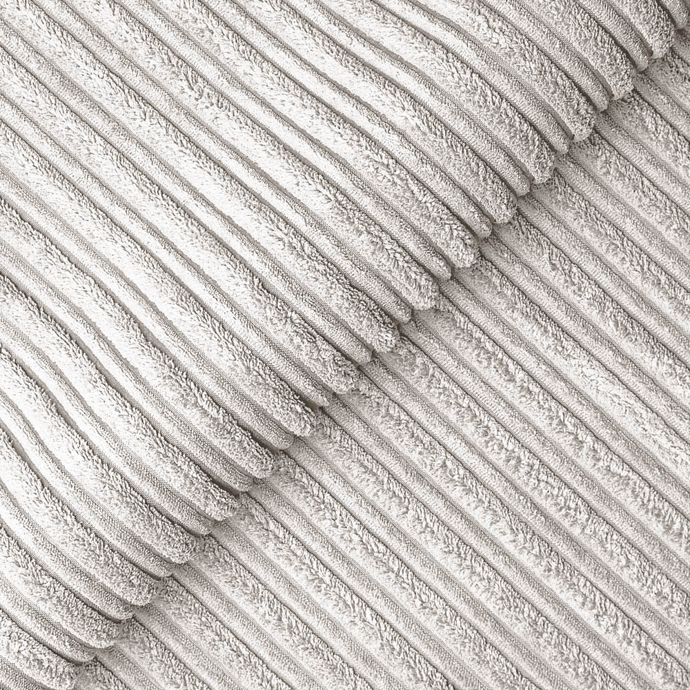 Luxor Silver Jumbo Cord Swivel Chair Image 6