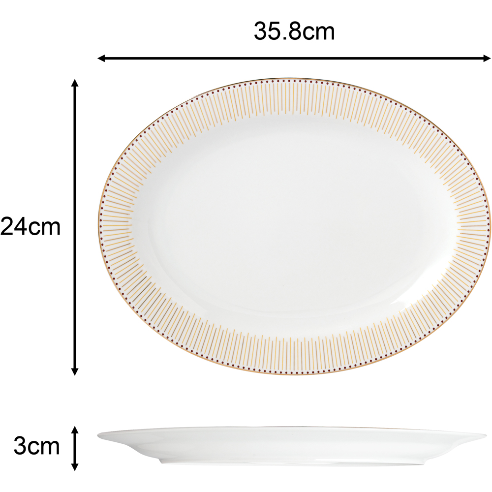 Waterside Gold Radiance 50 Piece Dinner Set Image 7