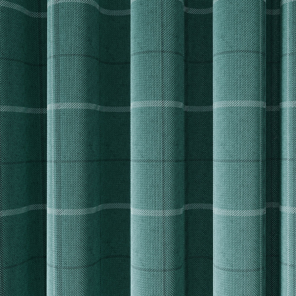 Helena Springfield Harper Woven Lined Duck Egg Eyelet Curtains 168 x 183cm Image 3