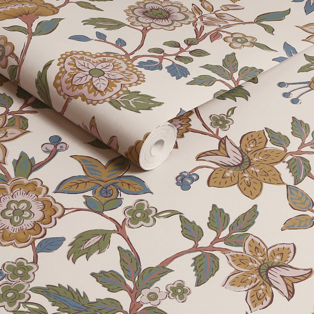 Joules Scot Floral Multicolour Wallpaper Image 2