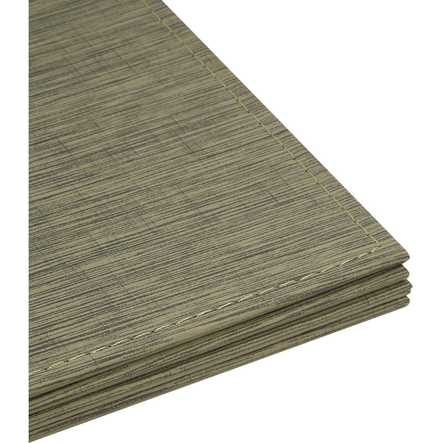 Pack of 4 Linen Texture Placemats - Sage Image 2