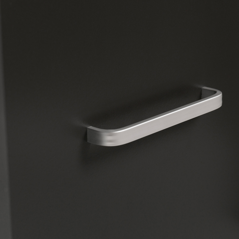 Julian Bowen Matt White and Charcoal Grey Cookie Cabin Bed with Storage Image 6