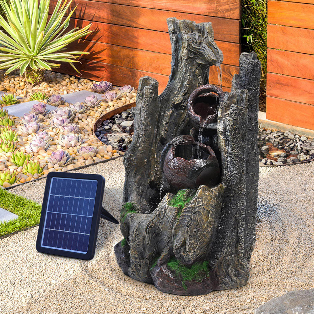 Living and Home Rural Style Solar Powered Garden Water Feature Image 7