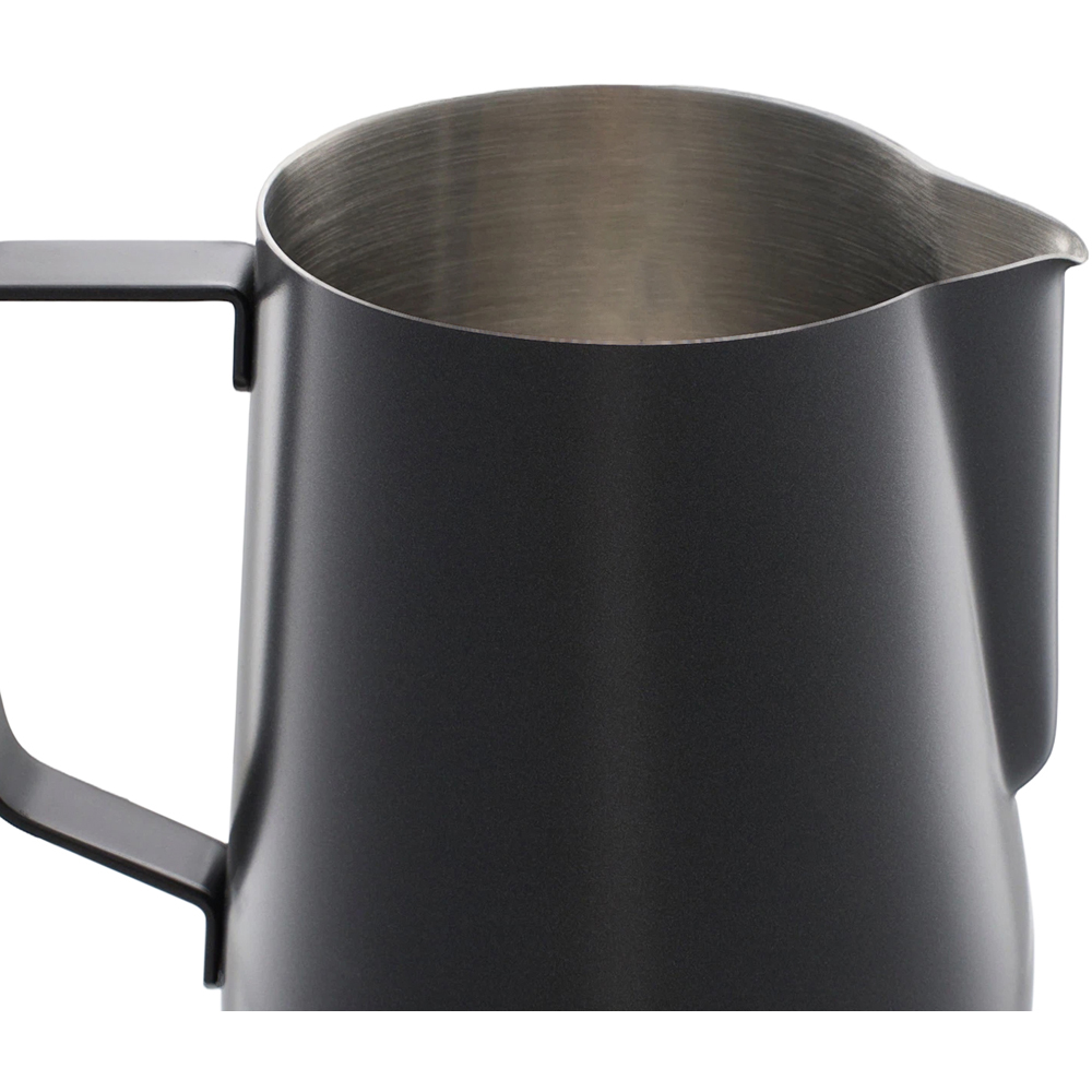 Living and Home Black Stainless Steel Milk Frothing Jug 350ml Image 5
