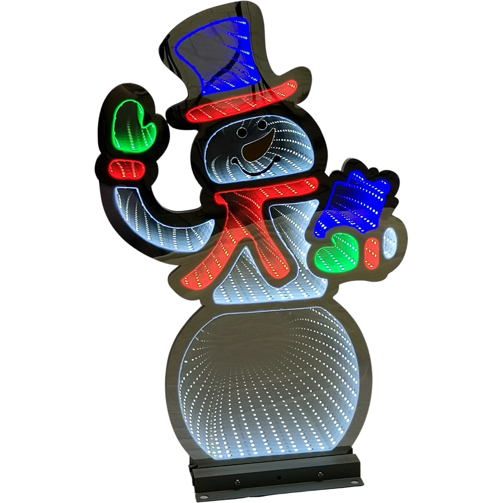 Samuel Alexander Infinity Light Up Standing Snowman Christmas Decoration 56cm Image 2