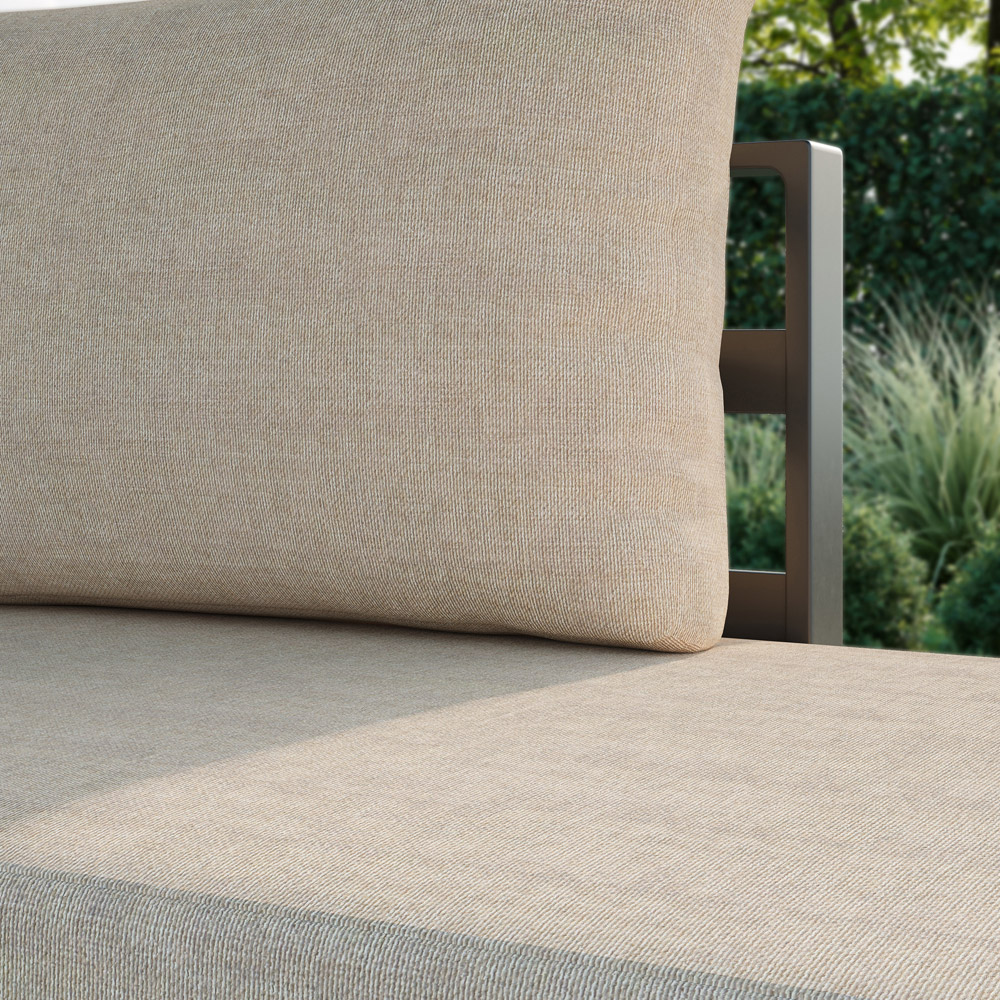 Charles Bentley Lagos 6 Seater Aluminium Garden Lounge Set Image 5