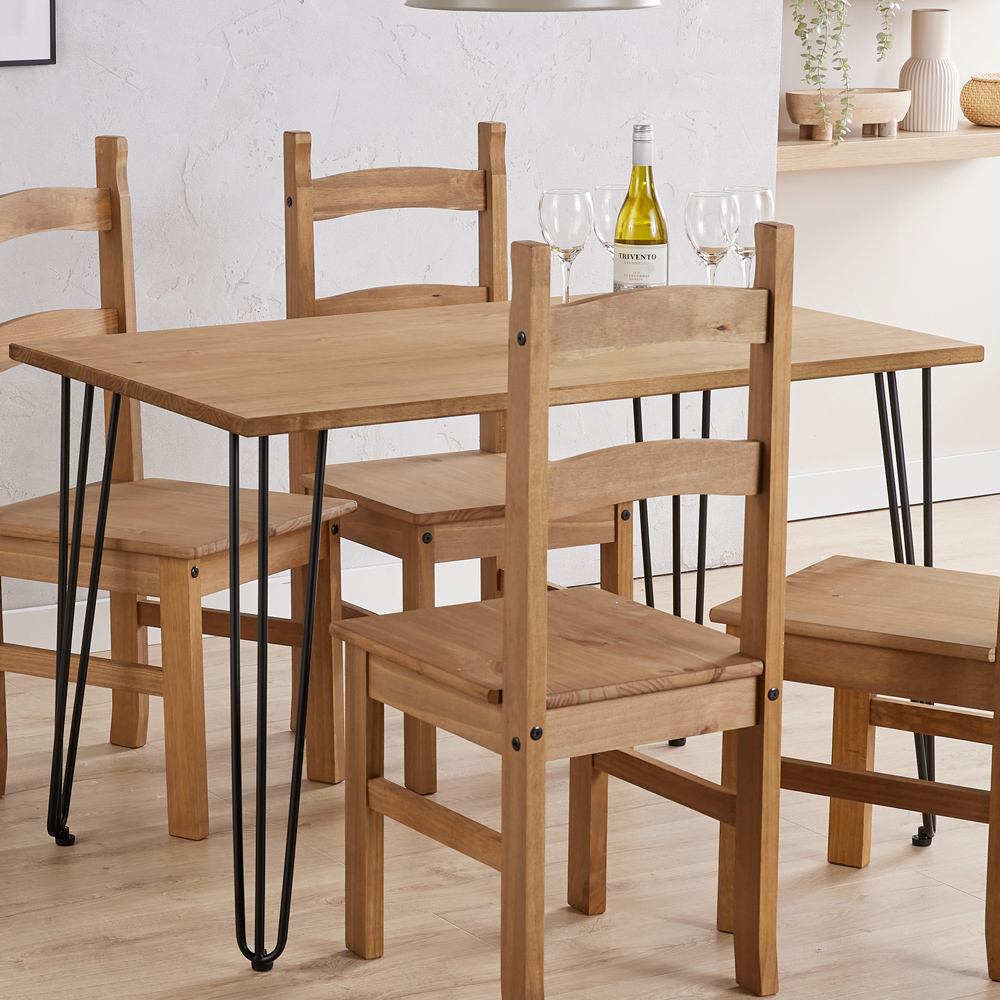 Core Products Augusta Pine Rectangular Dining Table Price Comparisons | Compare The Build