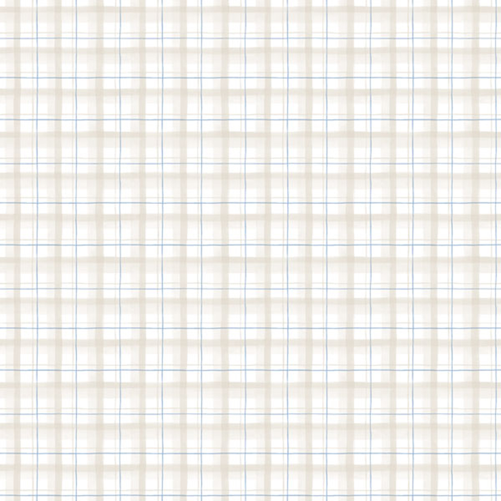 Galerie Country Cottage Country Check Blue Wallpaper | Homebase