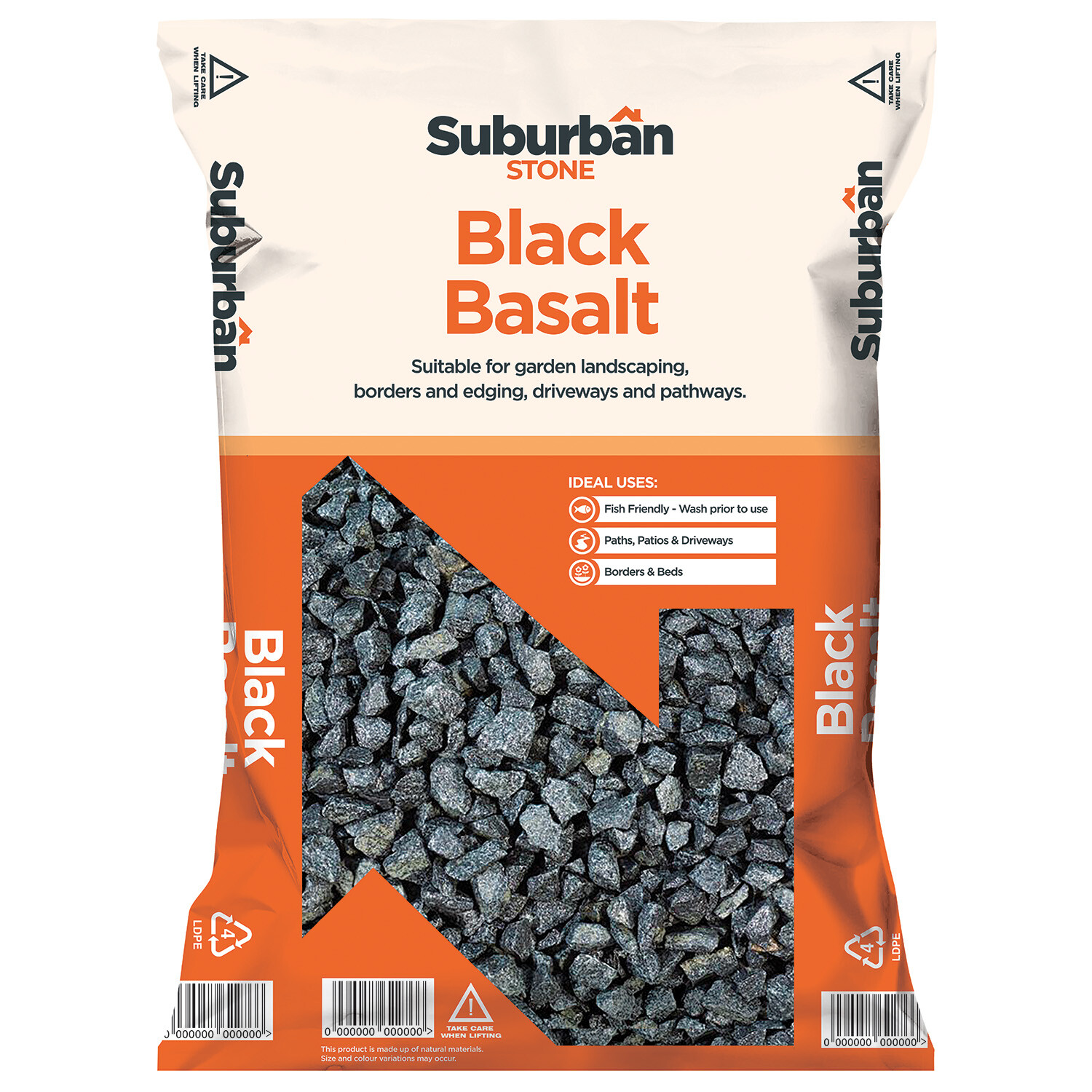 Suburban Stone Black Basalt Chippings Price Comparisons | Compare The Build