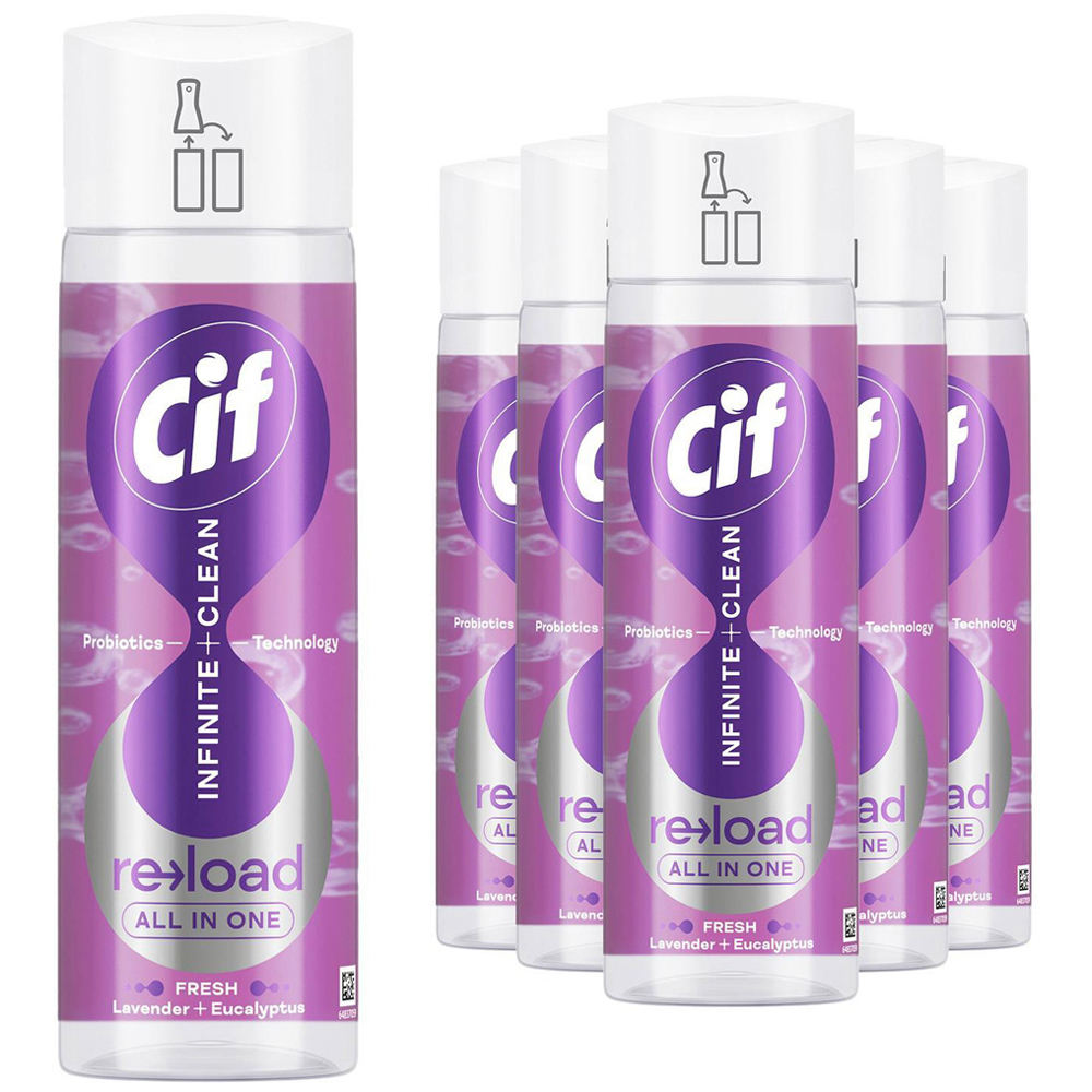 Cif Infinite Clean All in One Lavender and Eucalyptus Cleaner Reload ...