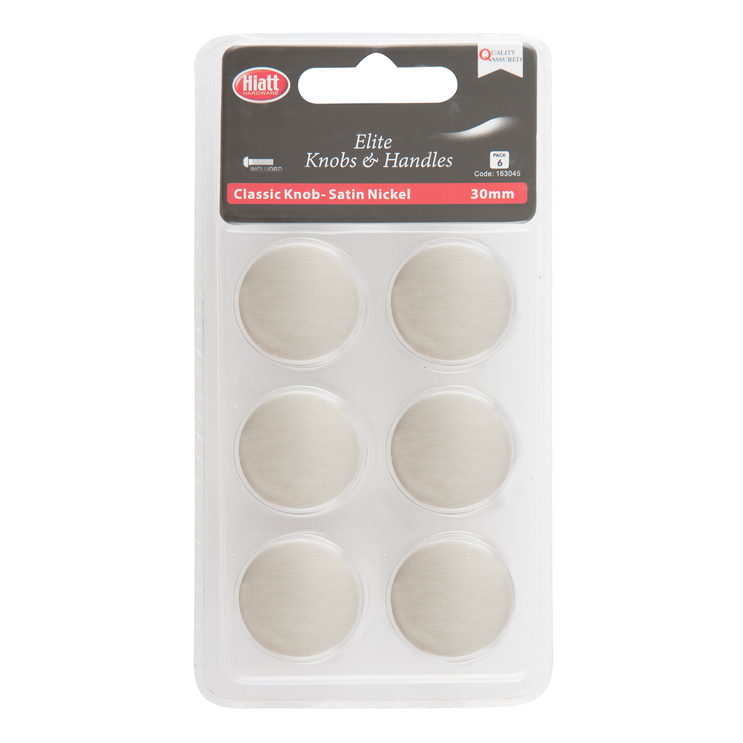 Hiatt Satin Nickel Classic Round Door Knob 6 Pack Price Comparisons | Compare The Build