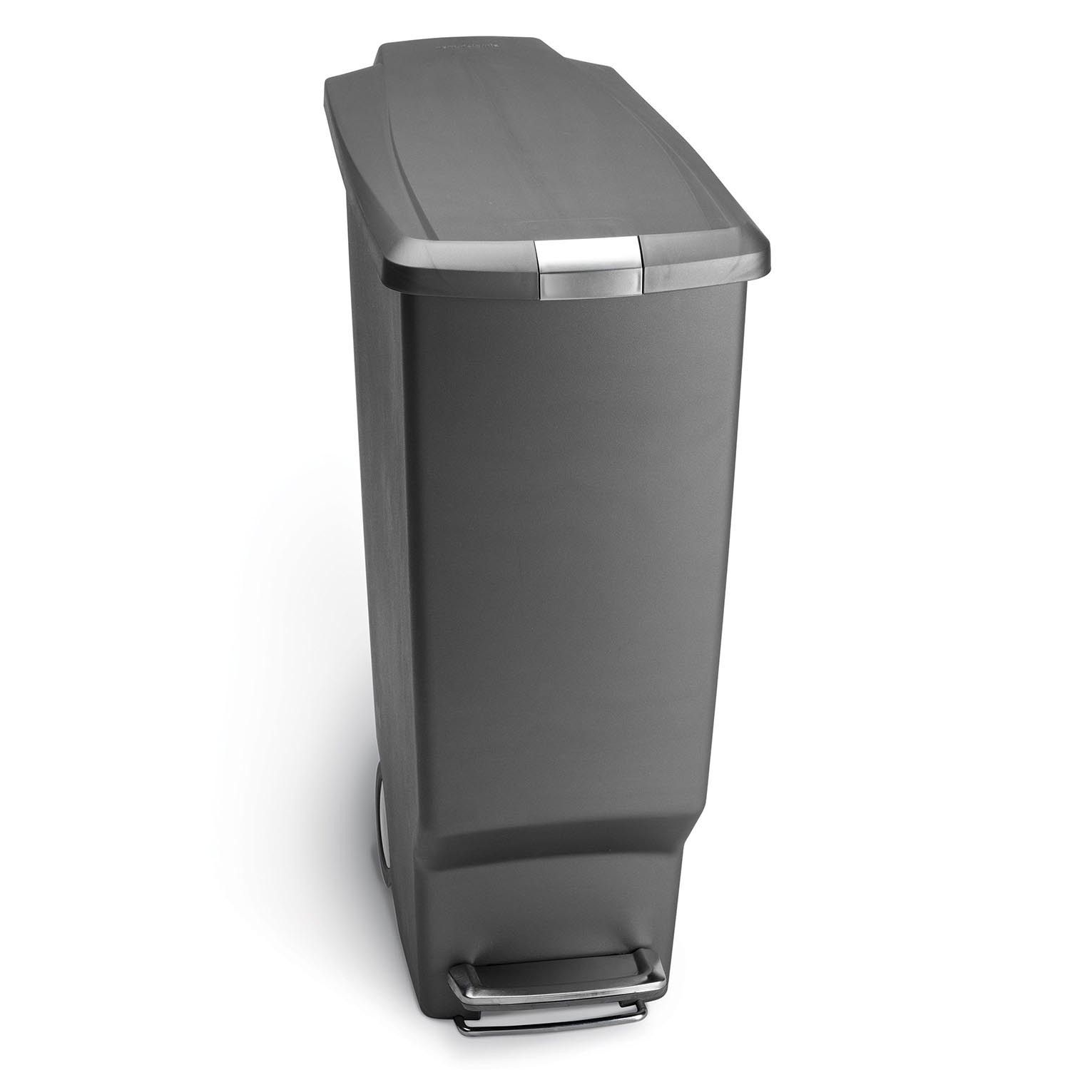 Simplehuman Slim Grey Plastic Pedal Bin 40L Price Comparisons | Compare The Build