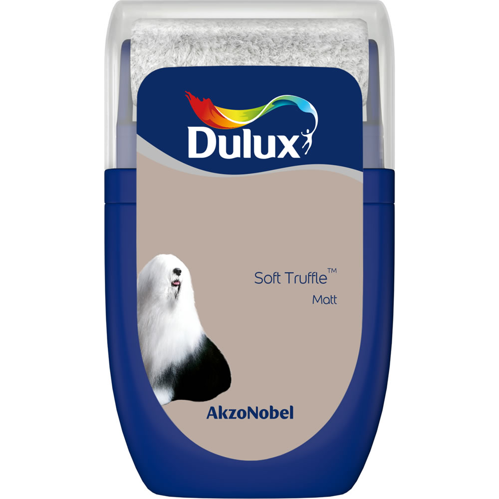 Dulux Soft Truffle Matt Emulsion Paint Tester Pot 30ml | Compare The Build